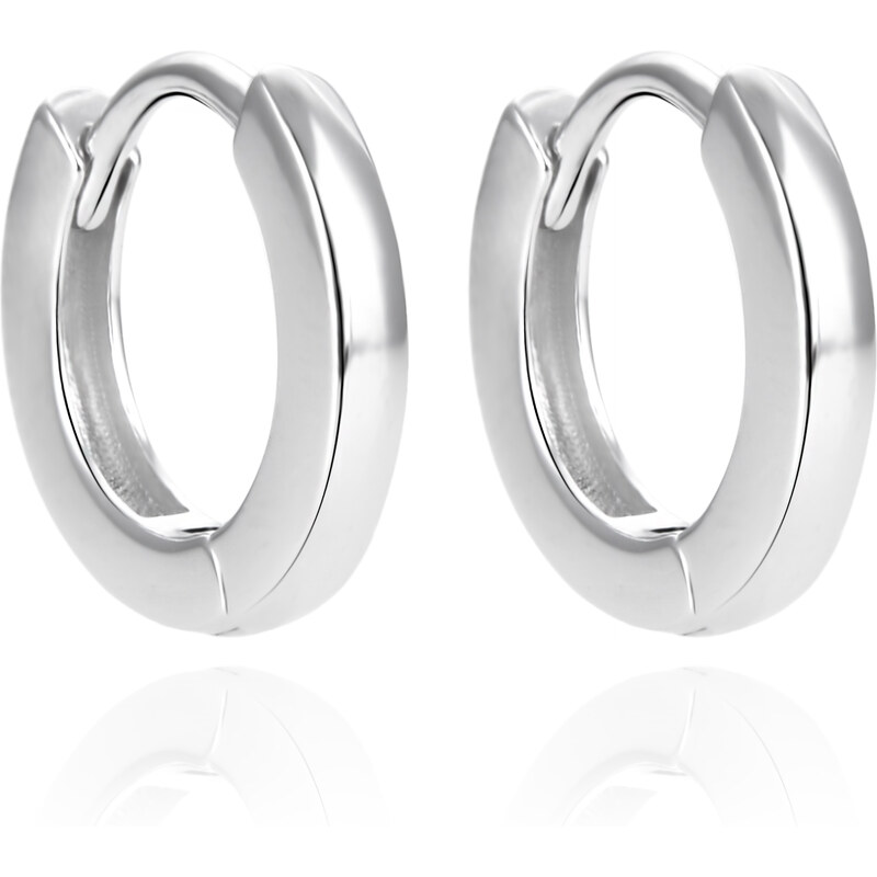 Agato Minimalistické kruhové náušnice zo striebra AGUC3468 66579528