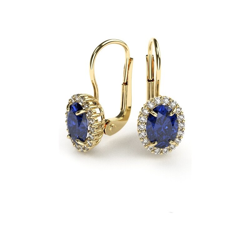 Žatecký Náušnice zo žltého zlata 23164/ZMX 29887316