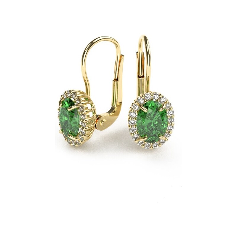 Žatecký Náušnice zo žltého zlata 23164/ZZX 29885778