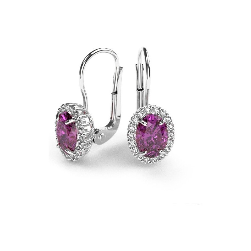 Žatecký Náušnice z bieleho zlata 23164/BFX 29887206