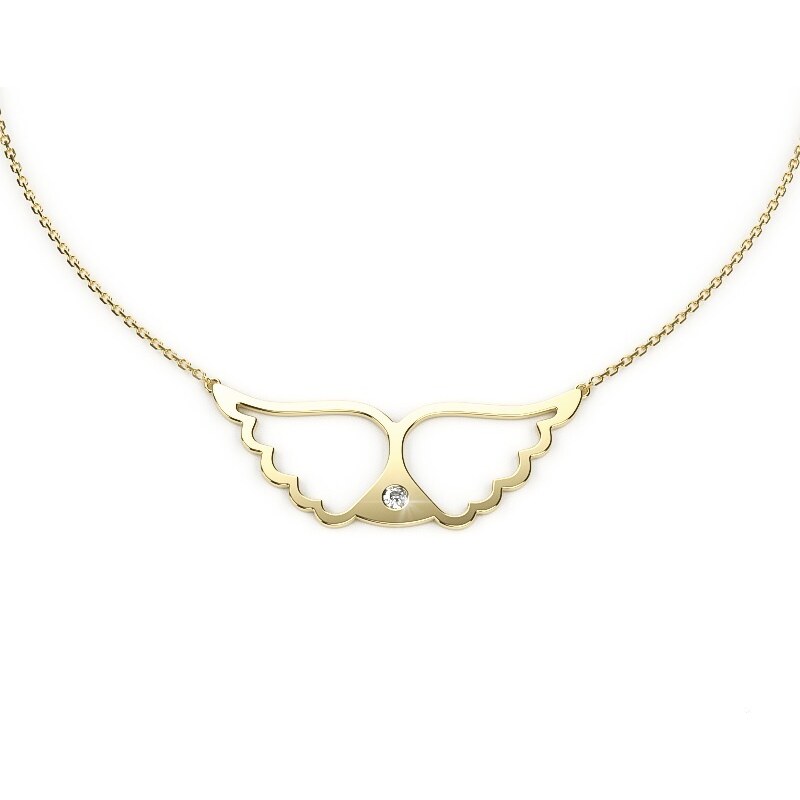 Zlatá celebrita - anjelské krídla 2627/Z 28548550