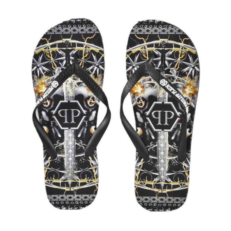 Pliant Pánske žabky Philipp Plein M IMPS901 55358637
