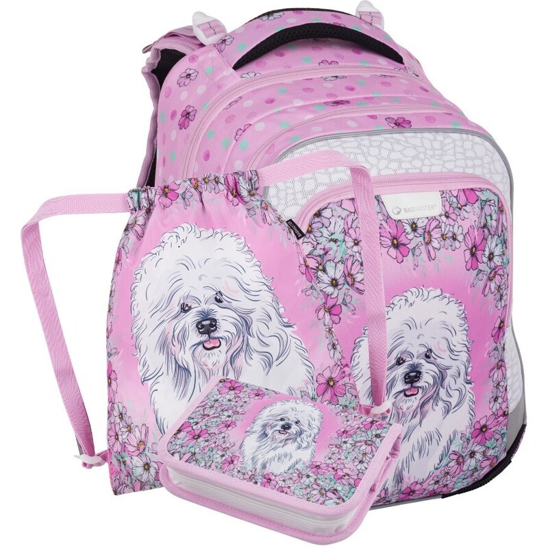 Bagmaster LUMI 24 G malý školní set pro prvňáčky – psík 62706123