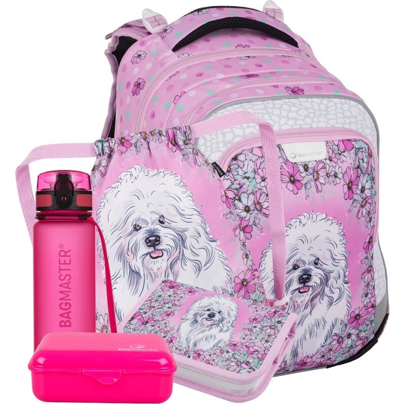 Veľký školský set Bagmaster LUMI 24 G SetDog 62617548