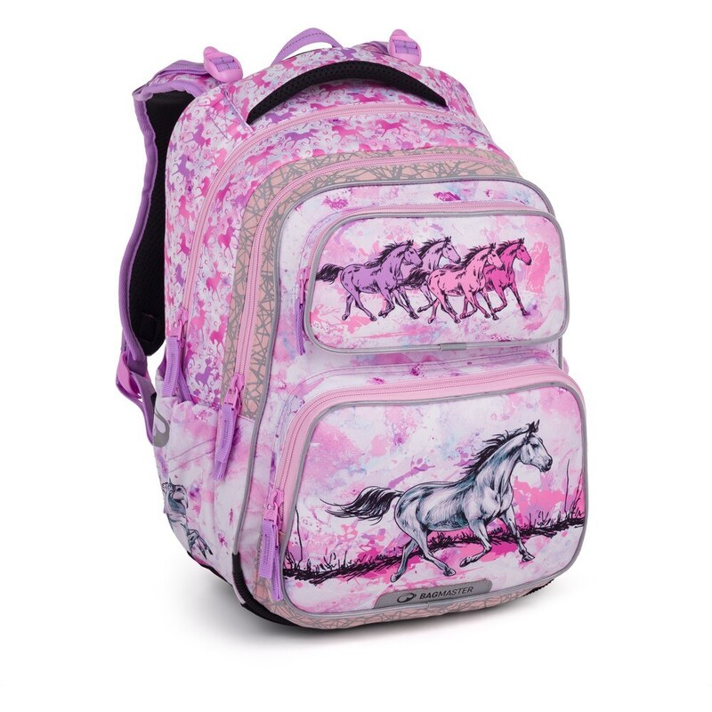 Bagmaster DOPI 24 A školský batoh – kone 62194865