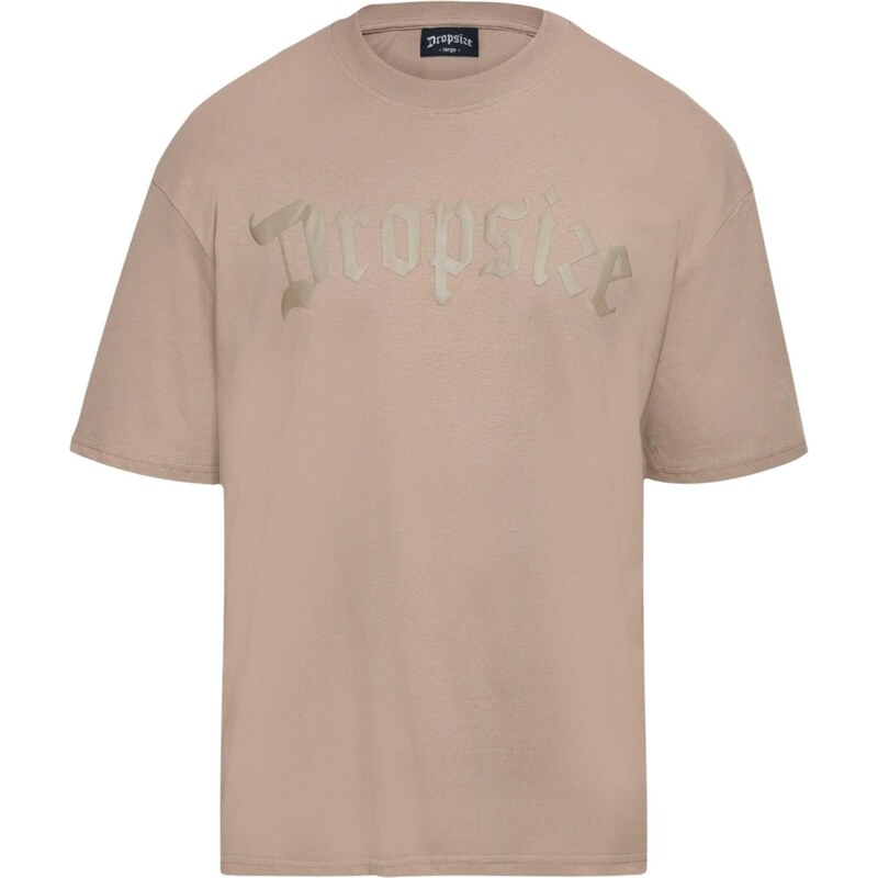 Dropsize Tričko béžová / zlatá 57129898