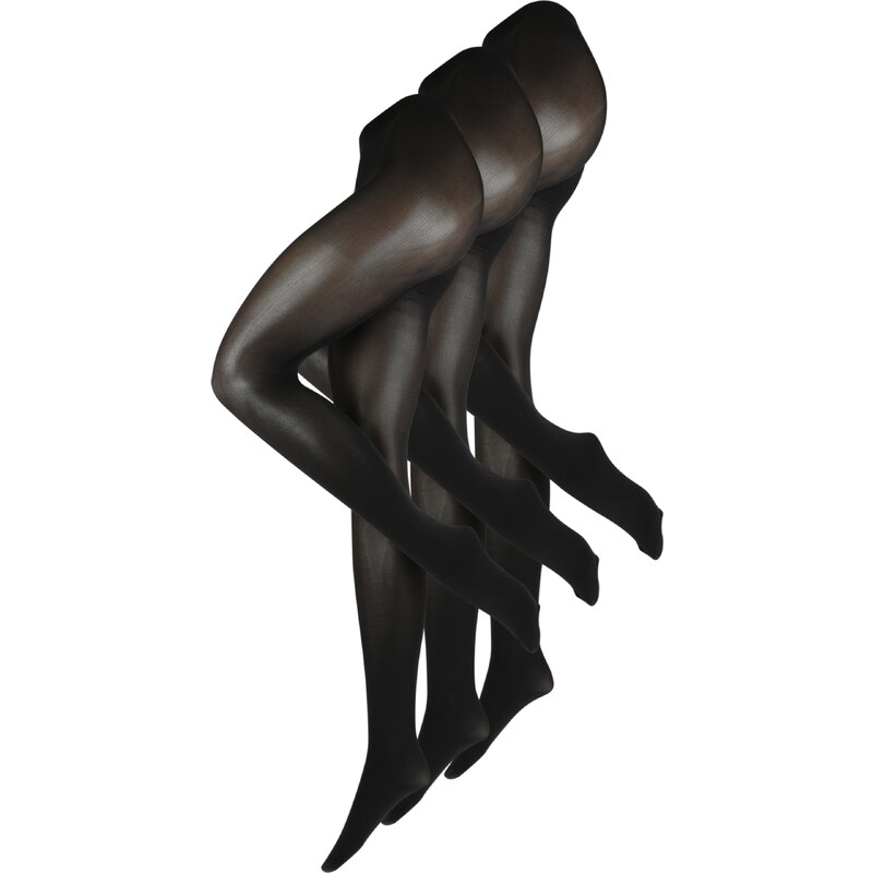 PIECES Pančuchy New Nikoline čierna 55387514