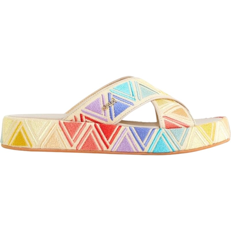 GAUDI Logo Multi šľapky 55329470