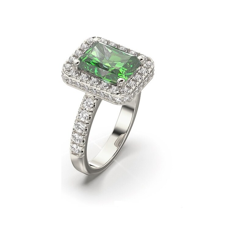 Dámsky prsteň z bieleho zlata 22172/BZX 33918859