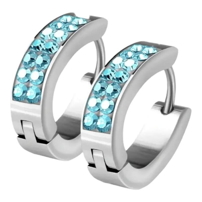 Glory Dámske náušnice z chirurgickej ocele Emma strieborné SE7067-Q 55402577