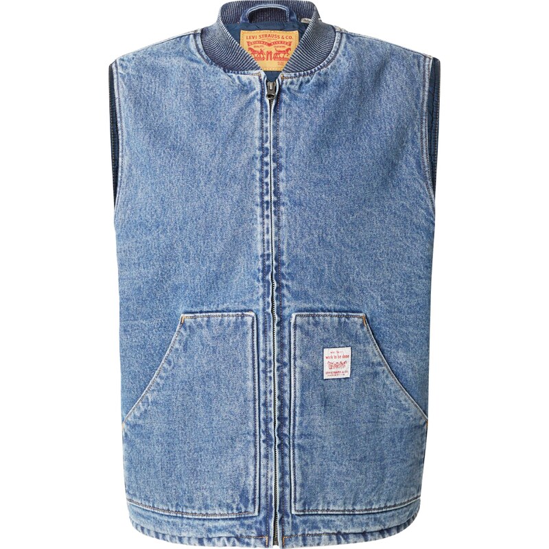 LEVIS Vesta Sansome Vest modrá denim 55888351
