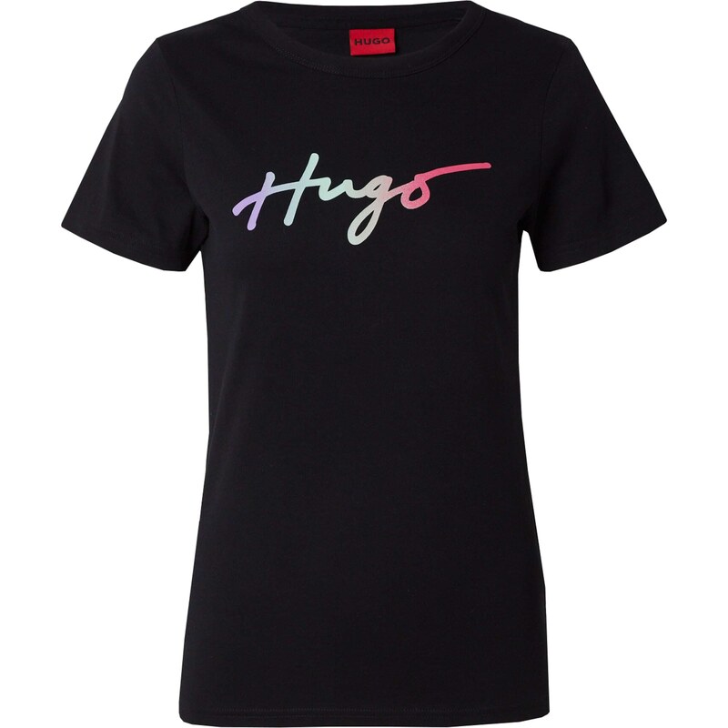 HUGO Tričko Deloris_3 mätová / orgovánová / svetloružová / čierna 55424635