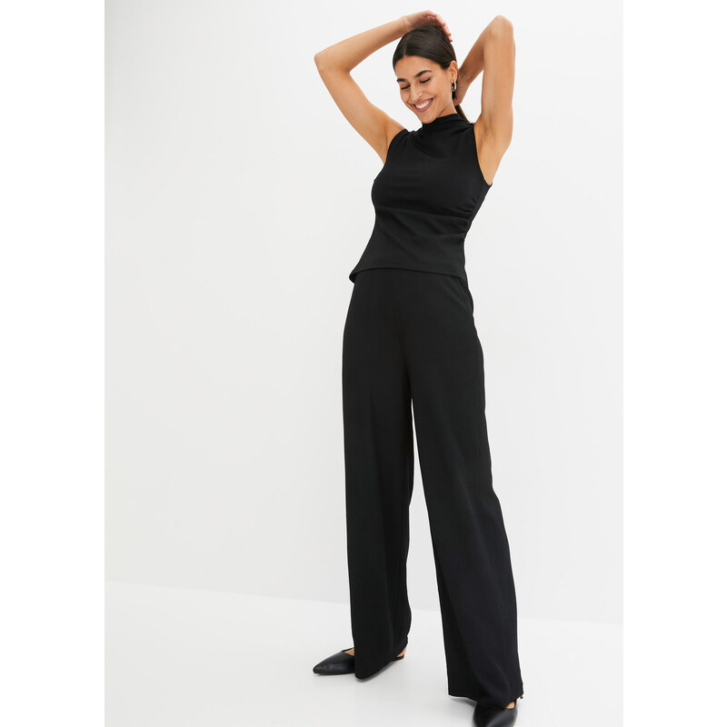 bonprix Džersejová súprava, farba čierna 55412898