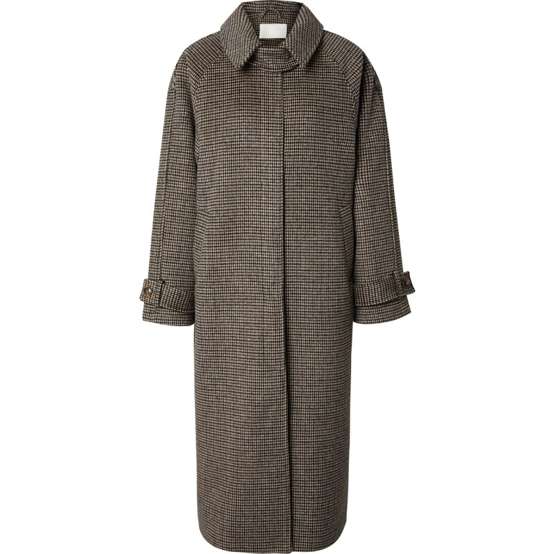 LeGer by Lena Gercke Prechodný kabát Joline tmavohnedá / čierna / 66007640