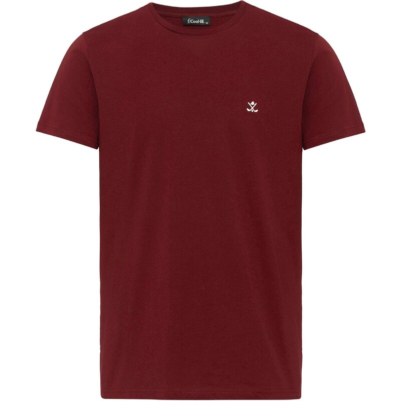 Cool Hill Tričko Antonio bordová 55751848