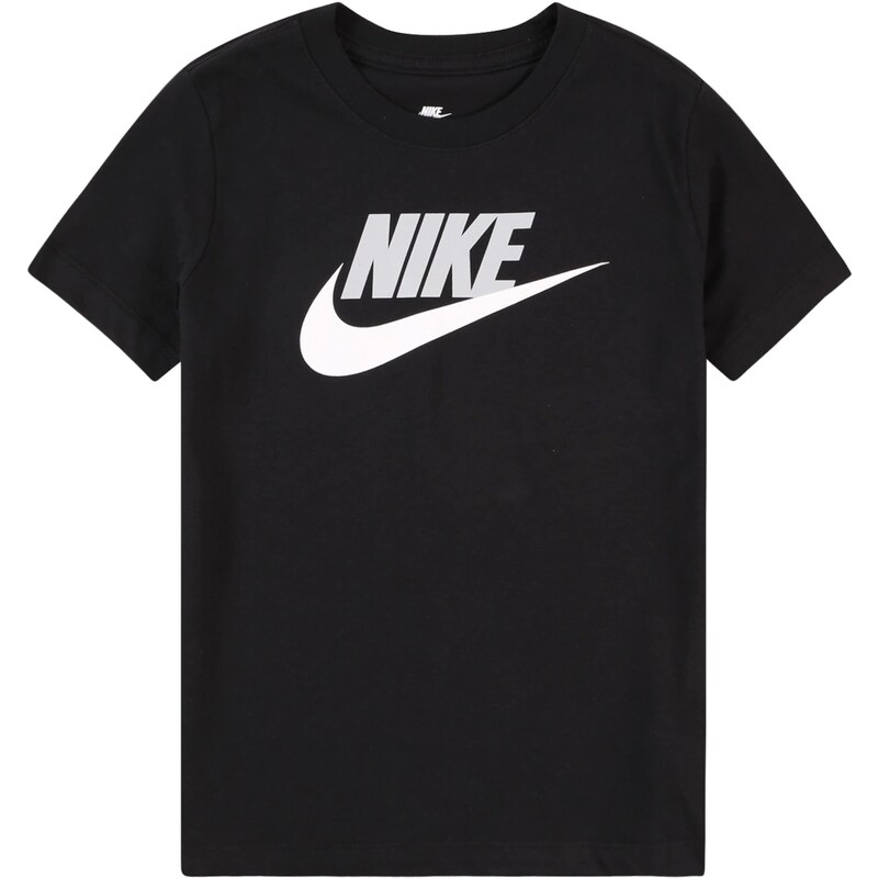 Nike Sportswear Tričko FUTURA HBR svetlosivá / čierna / biela 55461207