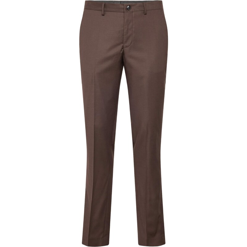 JACK & JONES Nohavice s pukmi JPRSolaris tmavohnedá 55461281