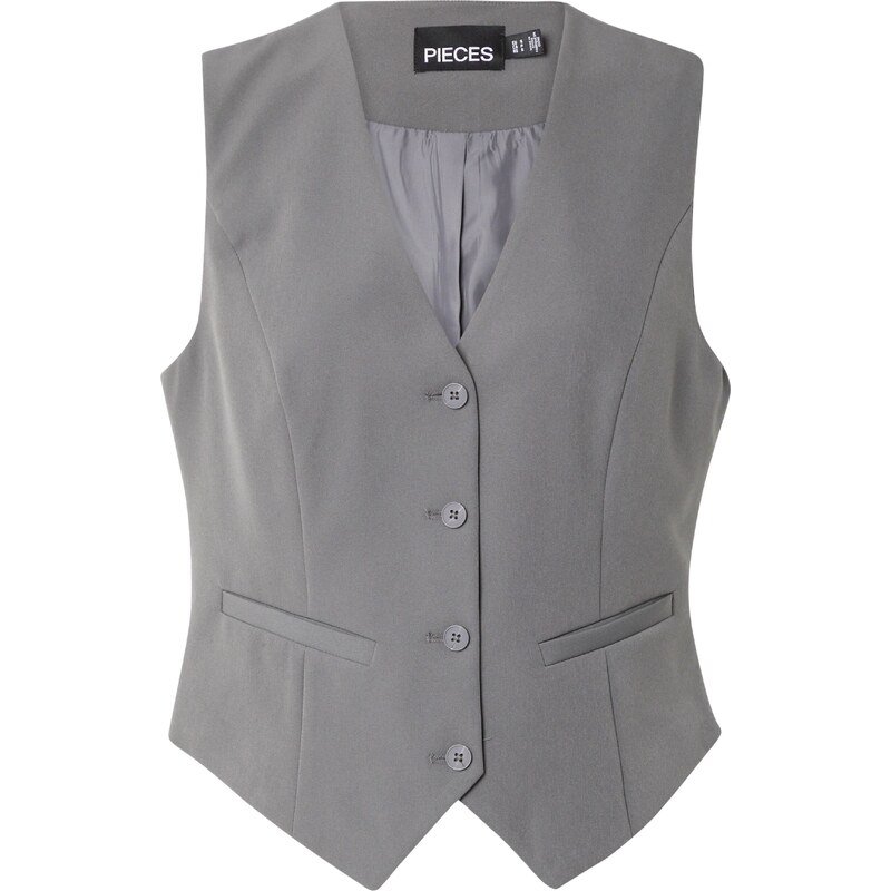 PIECES Vesta k obleku PCBoxxy sivá 56445871