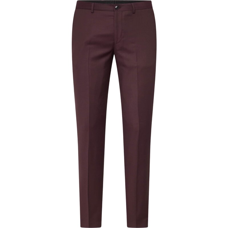 JACK & JONES Nohavice s pukmi JPRSolaris vínovo červená 55483996