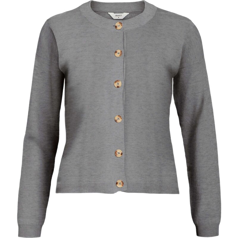 OBJECT Kardigán ESTER sivá melírovaná 56523314