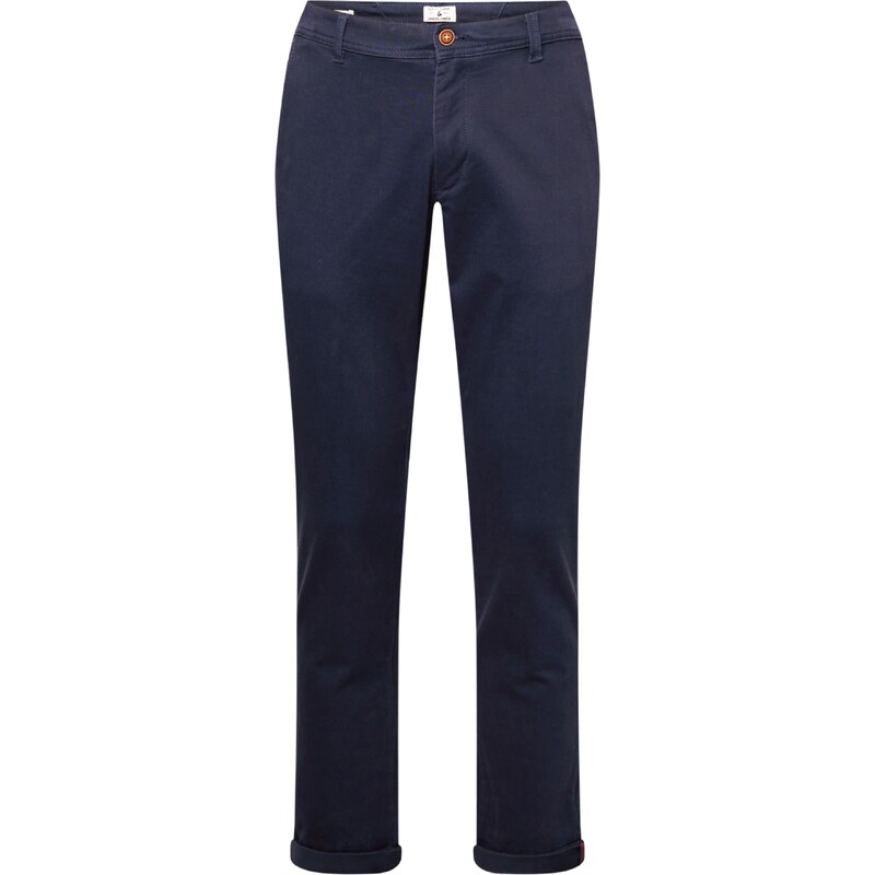 JACK & JONES Chino nohavice JWHBOLTON JJBOWIE námornícka modrá 55509245