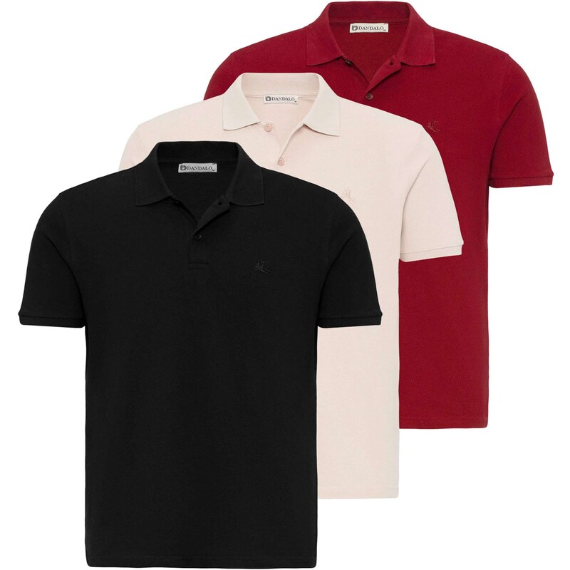 Dandalo Tričko béžová / červená / čierna 55684821