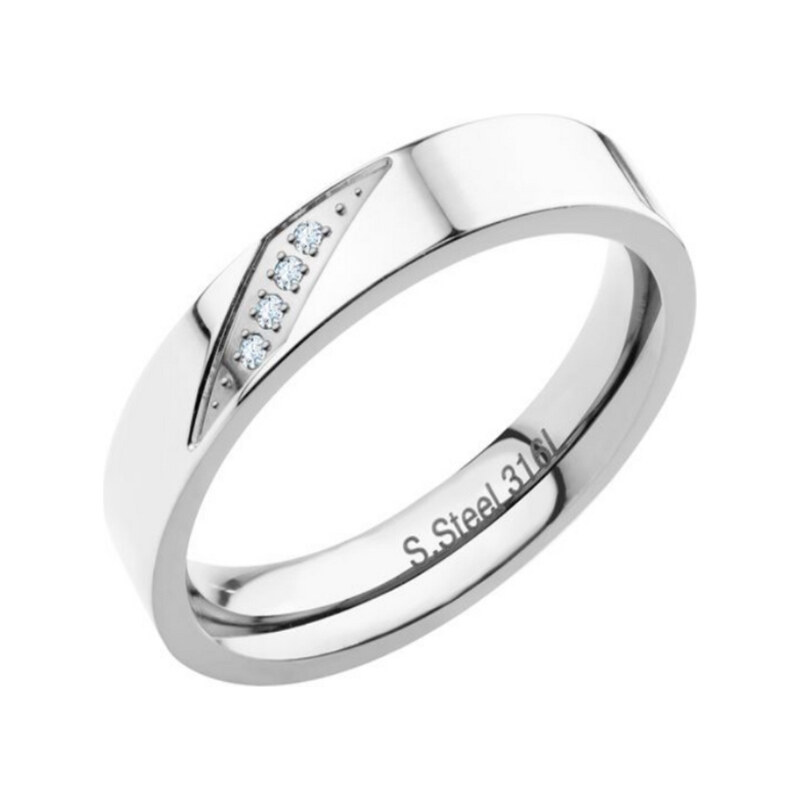 Prsteň z chirurgickej ocele ORINDA 55520754