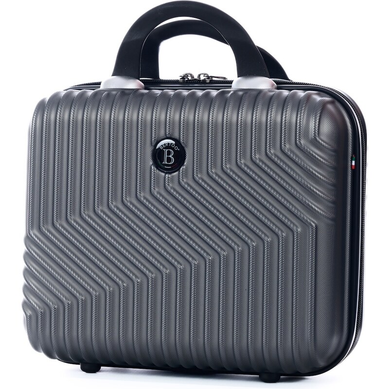 Cestovný kufor BERTOO Milano - tmavo šedý 62869709