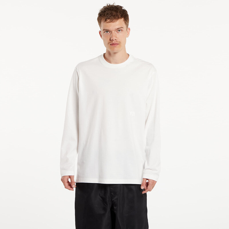 Tričko Y-3 Relaxed Long Sleeve Tee UNISEX Core White XL 55536767