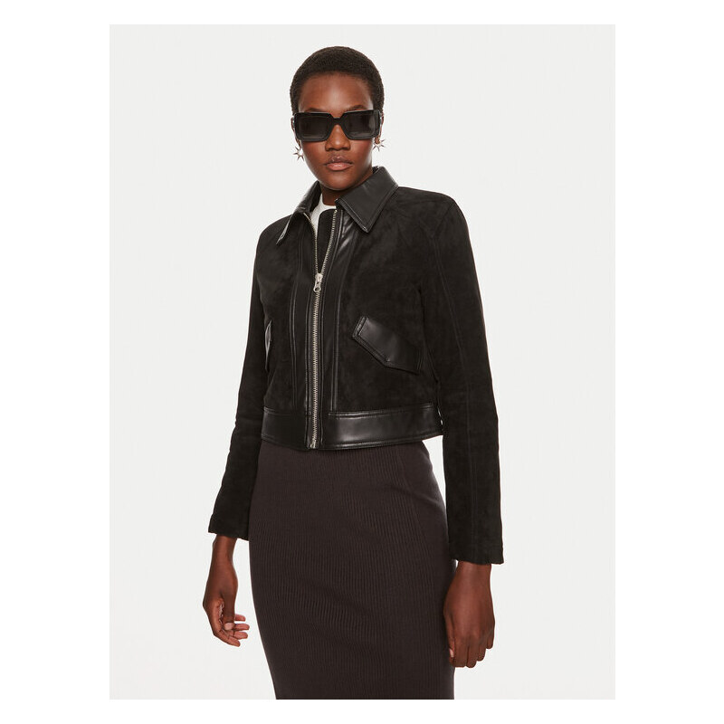 Bunda z imitácie kože Sisley 55538868