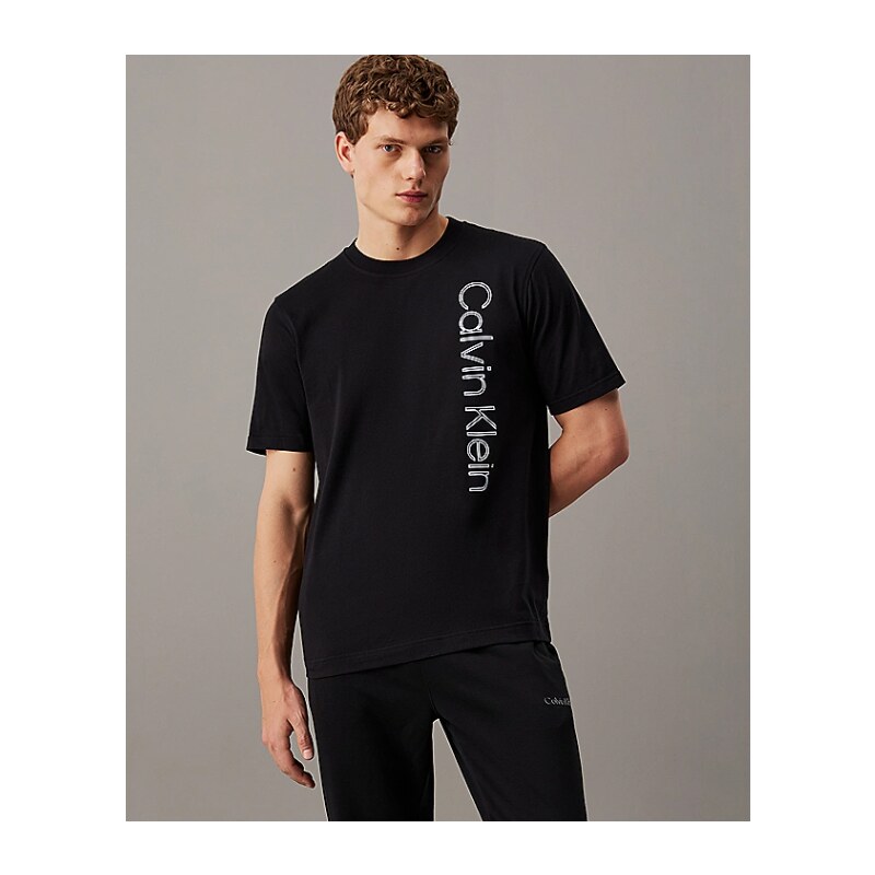 Calvin klein pw - graphic s/s t-shirt BLACK 55543173