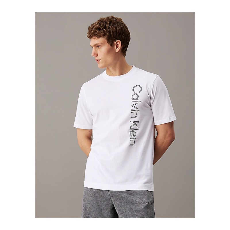 Calvin klein pw - graphic s/s t-shirt WHITE 55543174