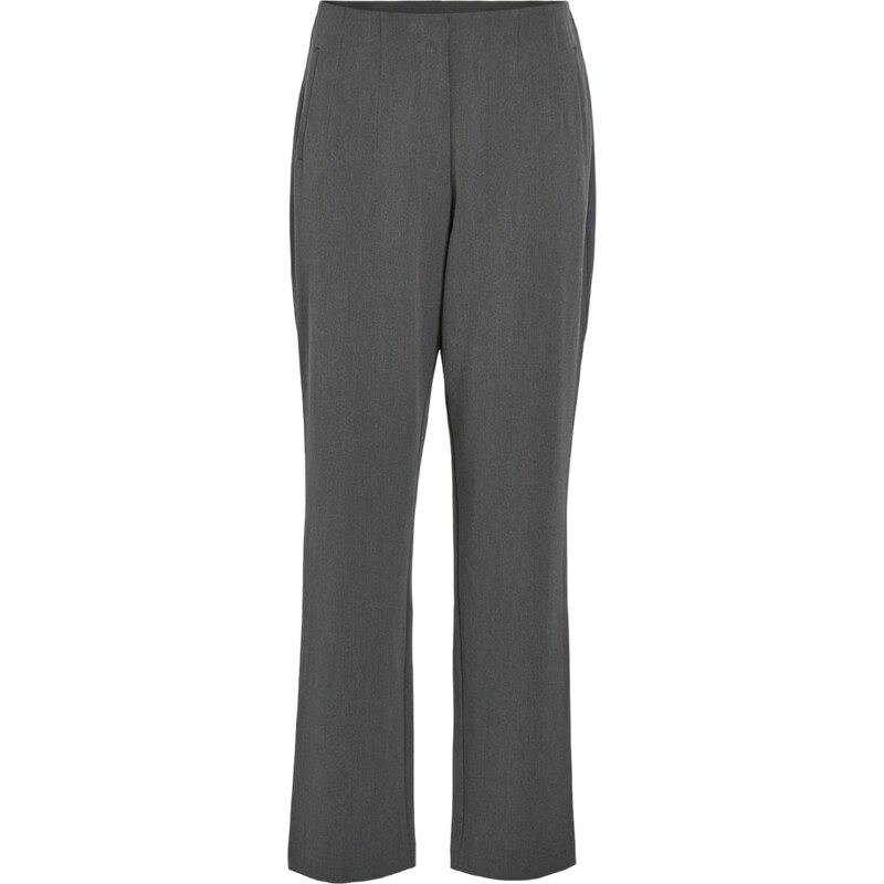 VILA Nohavice Varone sivá melírovaná 58403562