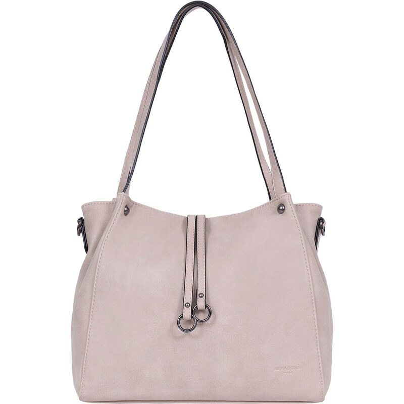 Dámska kabelka Hexagona Kalla - béžová 48227116