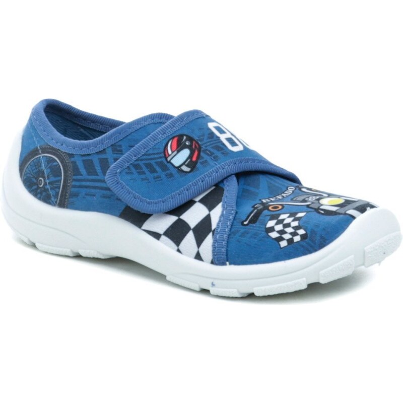 Befado 974x551 modré detské tenisky na suchý zips 55576257