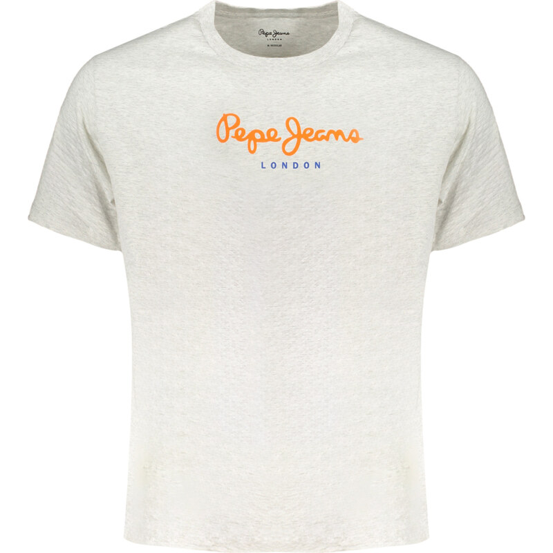 PEPE JEANS MENS SHORT SLEEVED T-SHIRT GRAY 64715338