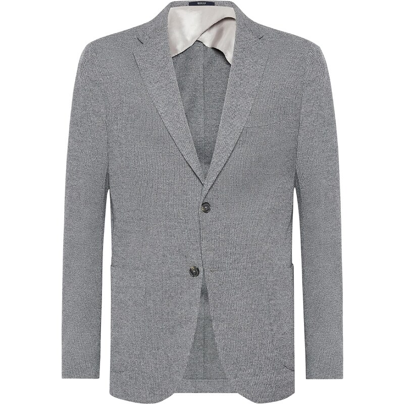 Boggi Milano Sako sivá melírovaná 57222589