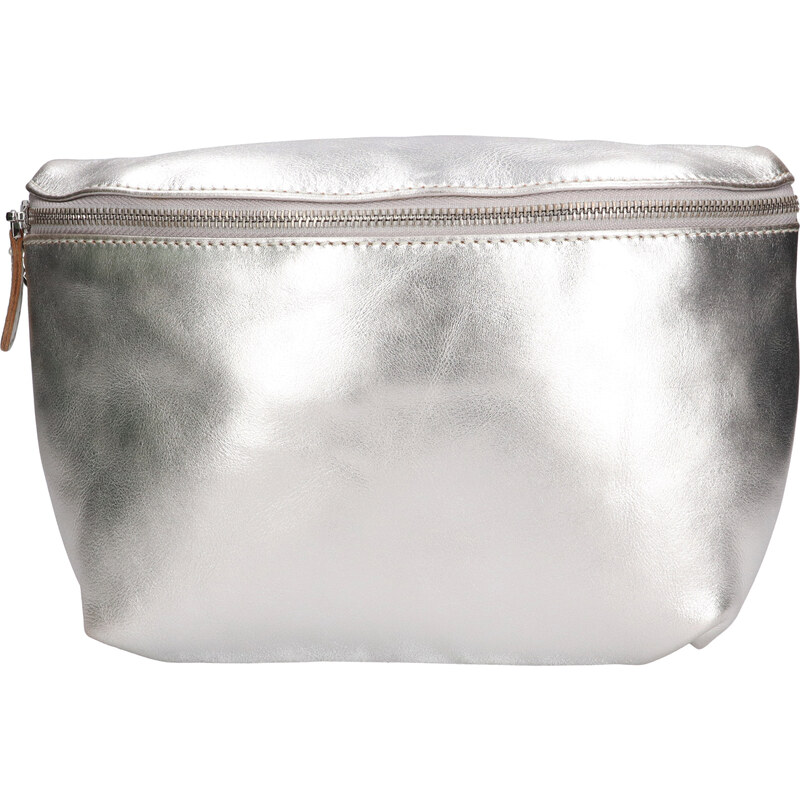 Lagen Dámska kožená ľadvinka BLC-24-2767 SILVER 66578621