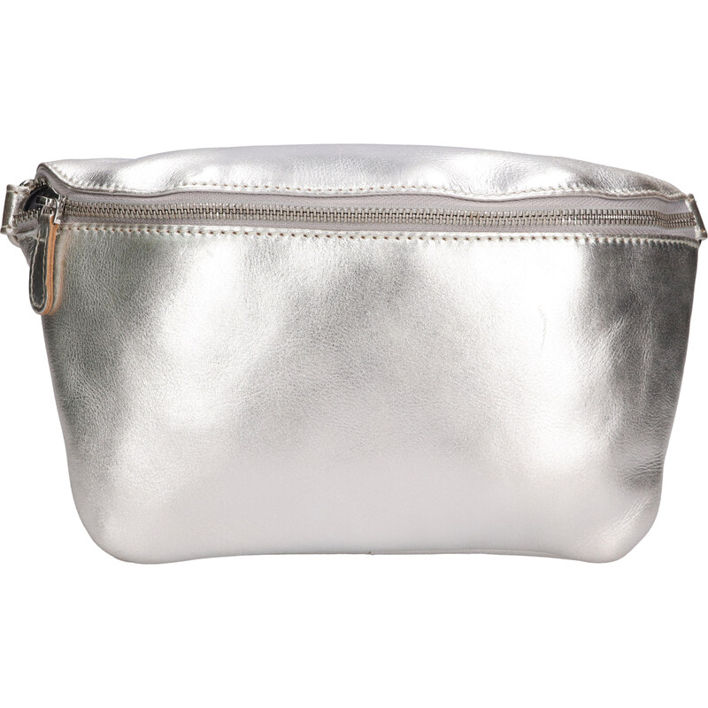 Lagen Dámska kožená ľadvinka BLC-24-2815 SILVER 66591221