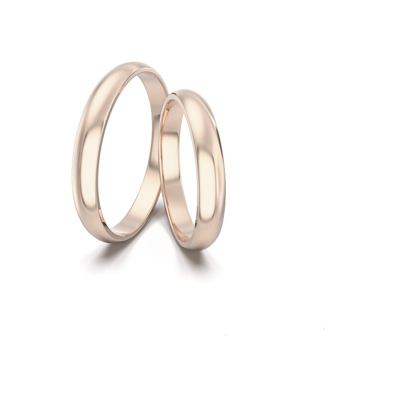 Obrúčky z ružového zlata 2014002/R 53462084