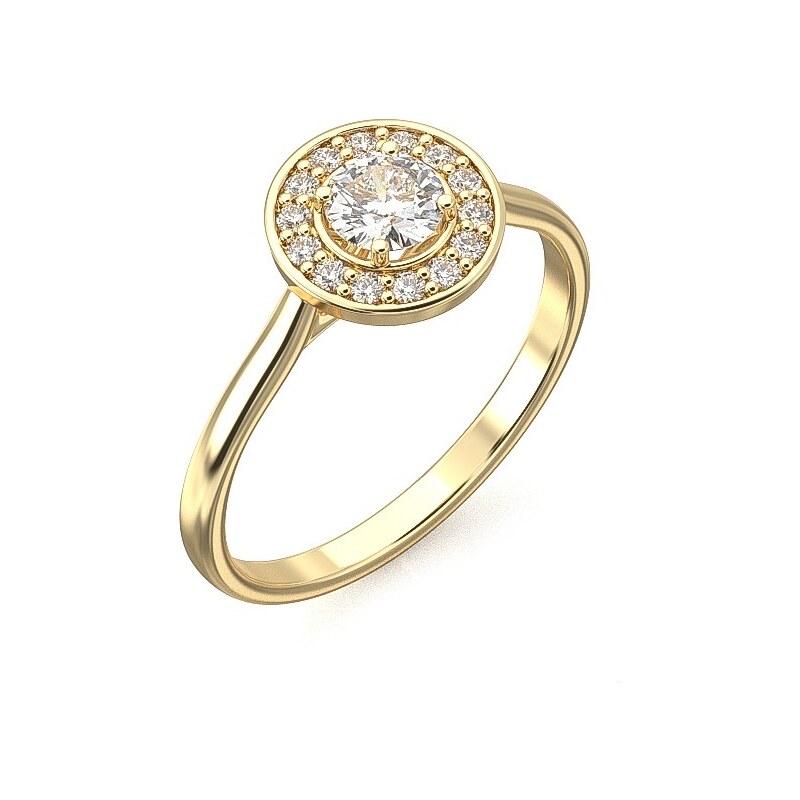 Žatecký Prsteň zo žltého zlata 22167/Z 30630235