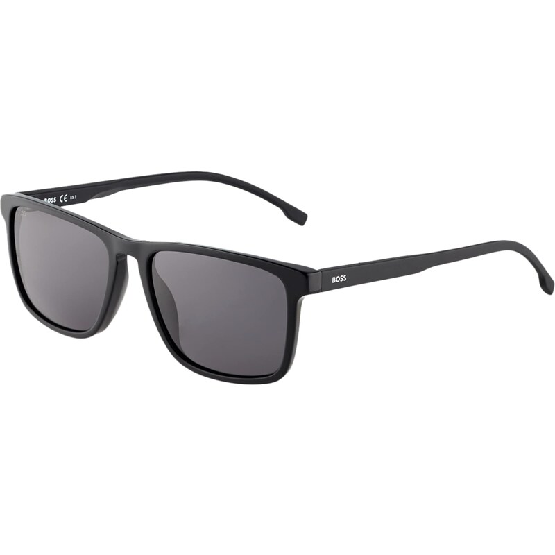 BOSS Slnečné okuliare tmavosivá / čierna / biela 55648487