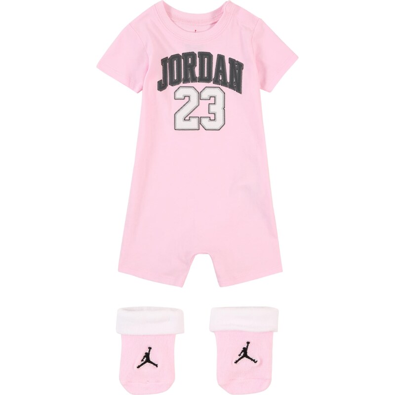 Jordan Set antracitová / ružová / čierna / biela 56103656