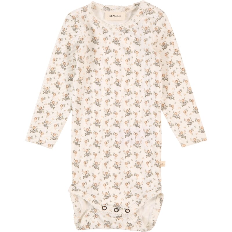 LilAtelier Body NBFGago svetlohnedá / tmavozelená / pastelovo oranžová 56125907