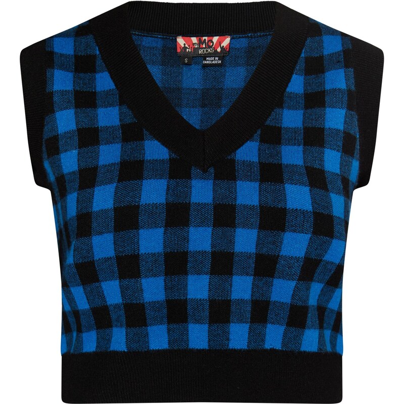 myMo ROCKS Sveter modrá / čierna 56756696