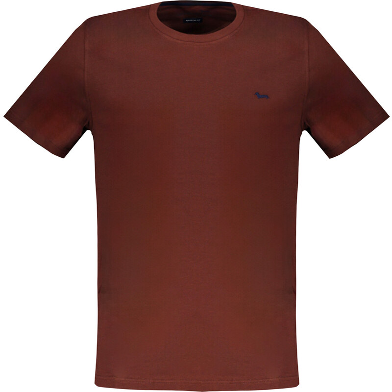 Pánske hnedé tričko Harmont & Blaine 64711615
