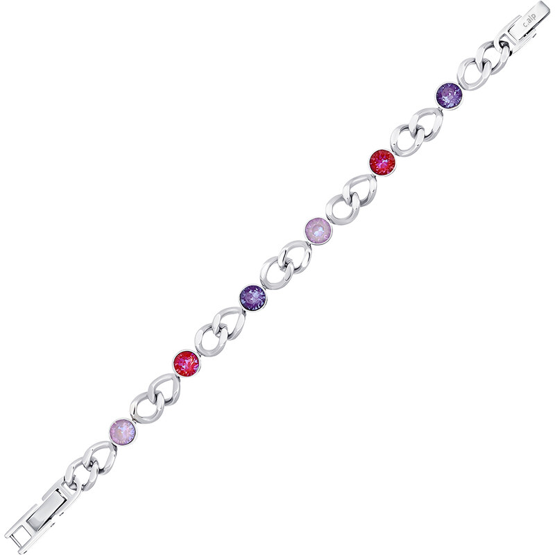 CRYSTalp Očarujúci náramok s kryštálmi Swarovski Solara 22295.PIN.E 66587221