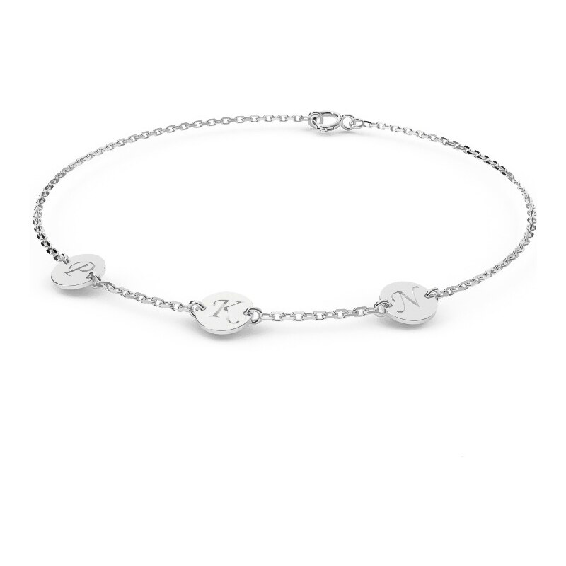 Žatecký Náramok z bieleho zlata 2543/3/B 28959070