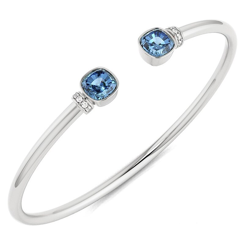 Pevný náramok z bieleho zlata 2521/BMX 45962635