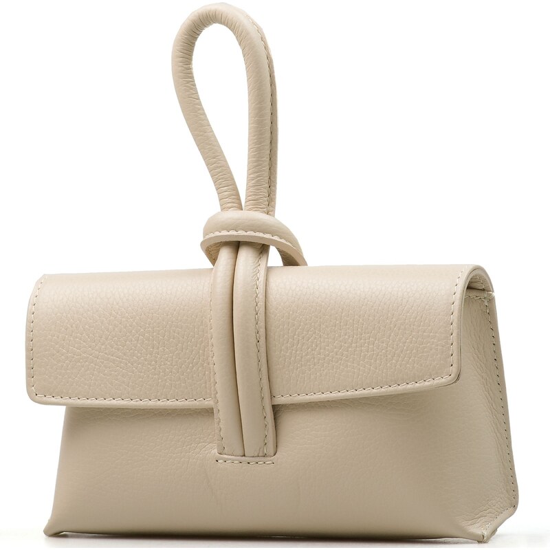 Blaire Kožená kabelka Valerie béžová 64987864